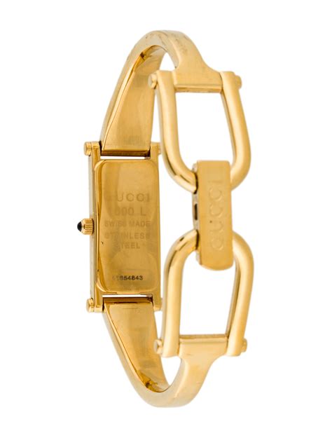 gucci women's horsebit watch|Gucci Horsebit bangle watch.